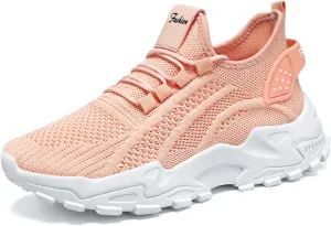 Womens Fashion Sneakers Summer Breathable Mesh Hollow Out Slip on Walking Shoes Athletic Comfortable Workout Gym Orthopedic Shoes Lightweight Soft Sole Platform Sneakers