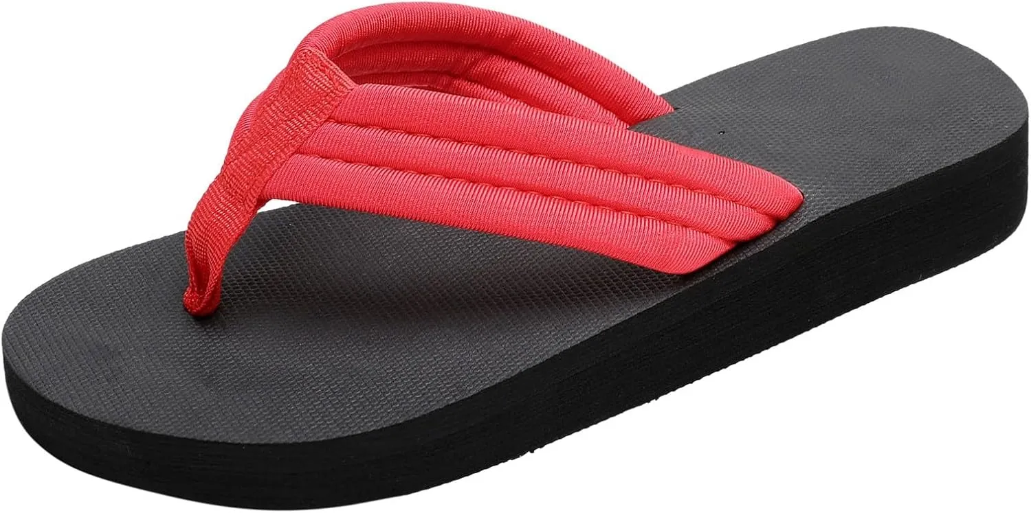 Women's Sandals Women Shoes Flat Flip Flops Fashionable Soft Sole Outdoor Beach Flip Flops Slippers Women 9/10