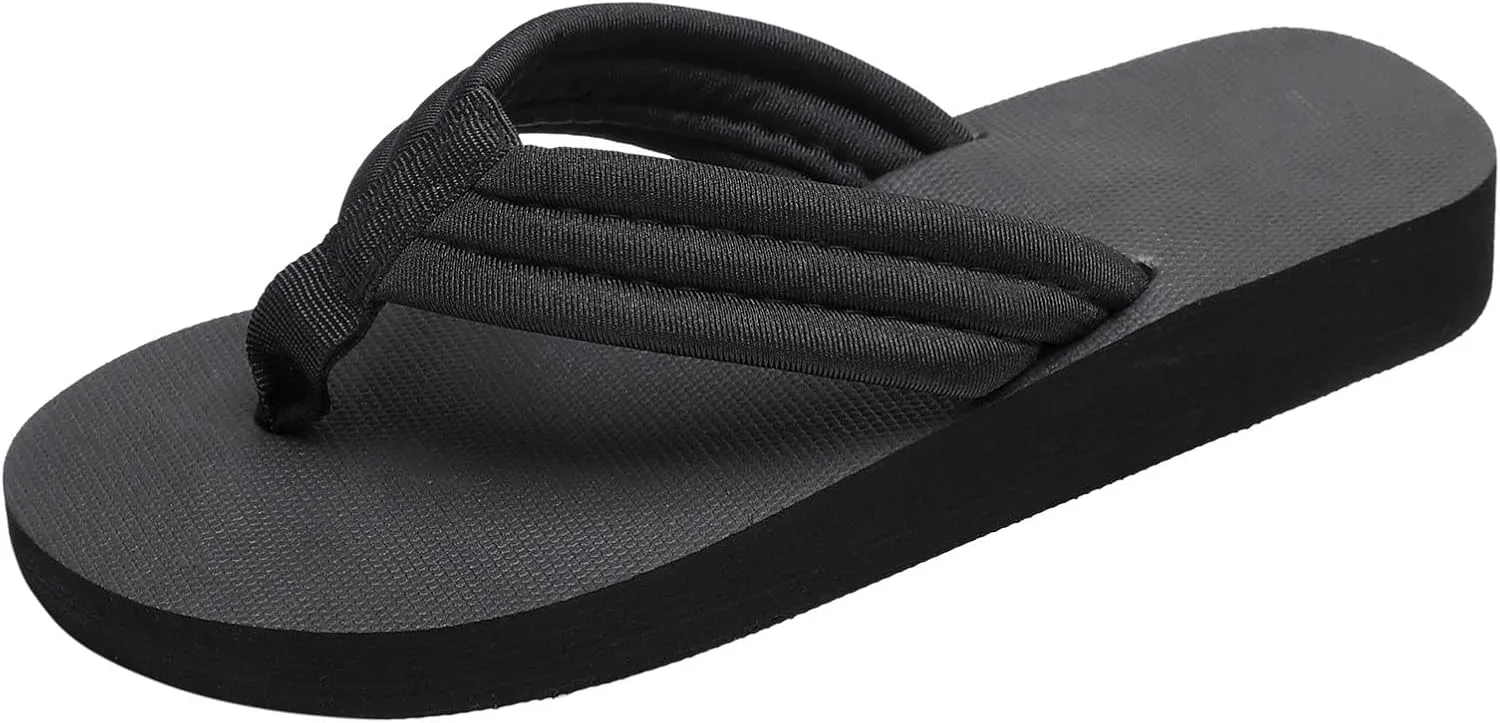 Women's Sandals Women Shoes Flat Flip Flops Fashionable Soft Sole Outdoor Beach Flip Flops Slippers Women 9/10