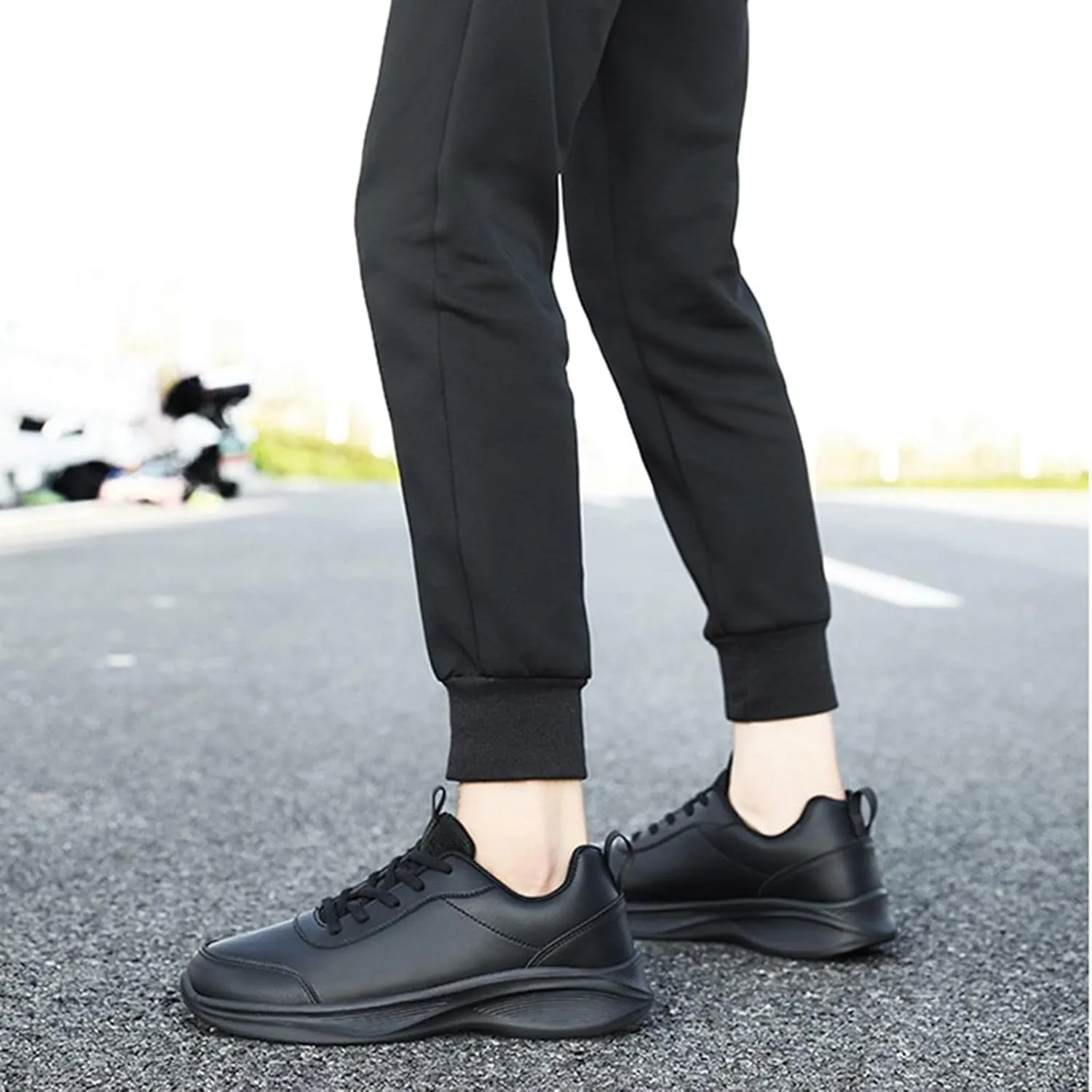 Womens Shoes Fall 2024Women's Sneakers in White in Wide Width Womens Loafers Fashion Round Toe Christmas Shoes for Women Wide Comfortable & Lightweight