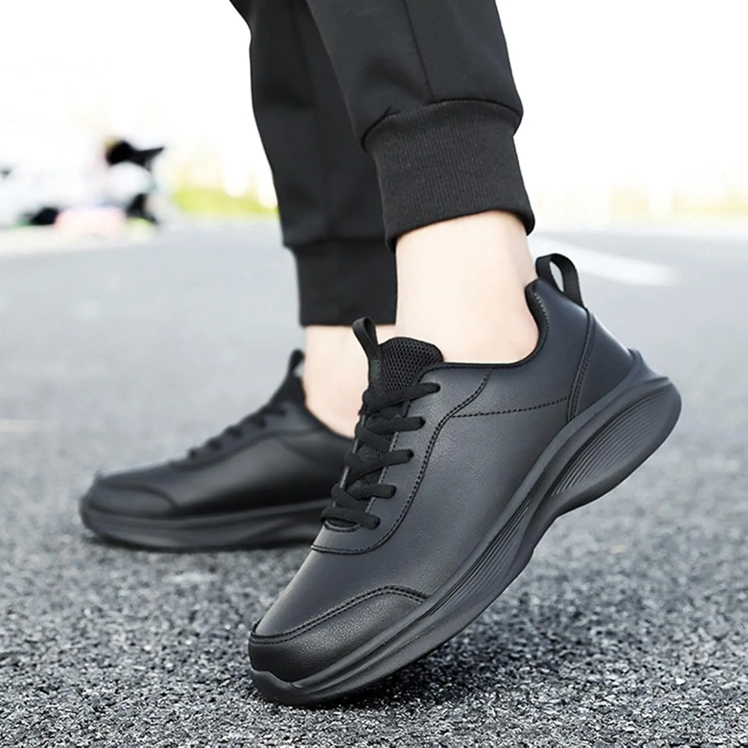 Womens Shoes Fall 2024Women's Sneakers in White in Wide Width Womens Loafers Fashion Round Toe Christmas Shoes for Women Wide Comfortable & Lightweight
