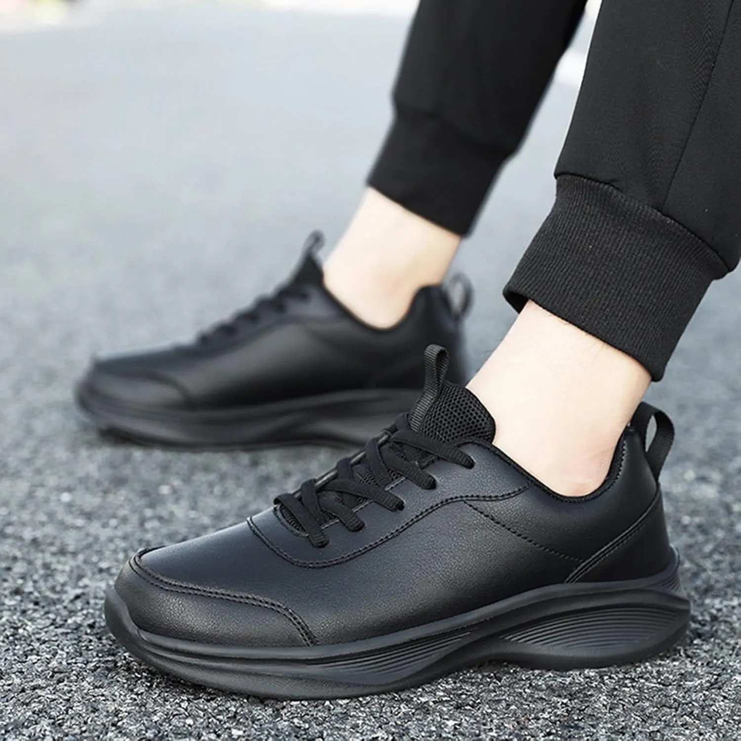 Womens Shoes Fall 2024Women's Sneakers in White in Wide Width Womens Loafers Fashion Round Toe Christmas Shoes for Women Wide Comfortable & Lightweight