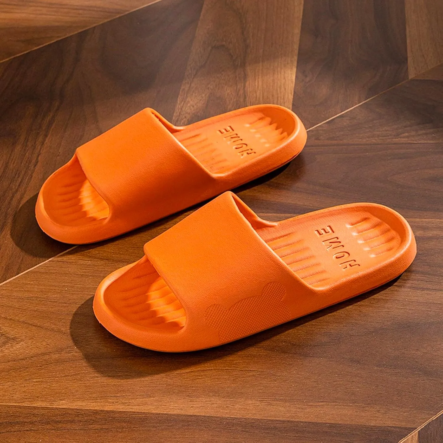 Women's Soft Flat Soled Sandal Open Toe Shower Shoes Bathroom Sandals Beach Sandals Travel Slippers for Women