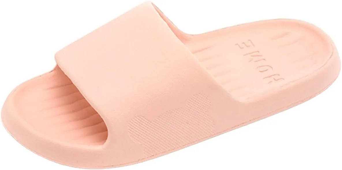 Women's Soft Flat Soled Sandal Open Toe Shower Shoes Bathroom Sandals Beach Sandals Travel Slippers for Women
