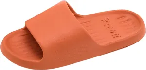 Women's Soft Flat Soled Sandal Open Toe Shower Shoes Bathroom Sandals Beach Sandals Travel Slippers for Women