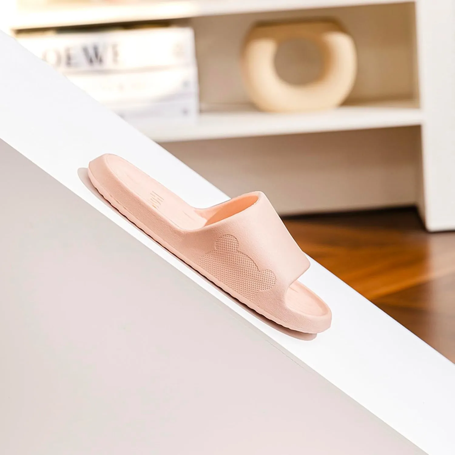 Women's Soft Flat Soled Sandal Open Toe Shower Shoes Bathroom Sandals Beach Sandals Travel Slippers for Women