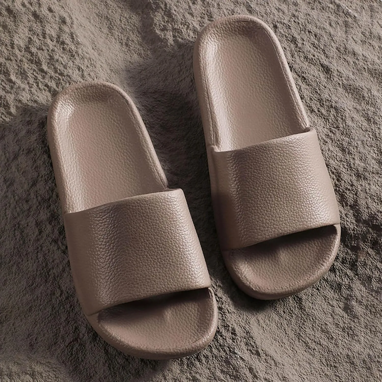 Women's Summer Fashion Slides Sandal Bathroom Shower Slippers Open Toe Shower Shoes Shower Shoes for Women