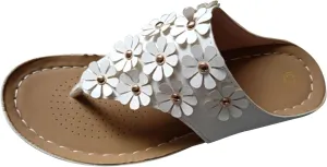Womens Wedge Sandals Summer Boho Flip Flops Flower Platform Thong Slides Sandal Dressy Wedges Flip-Flop Slippers Beach Shoes