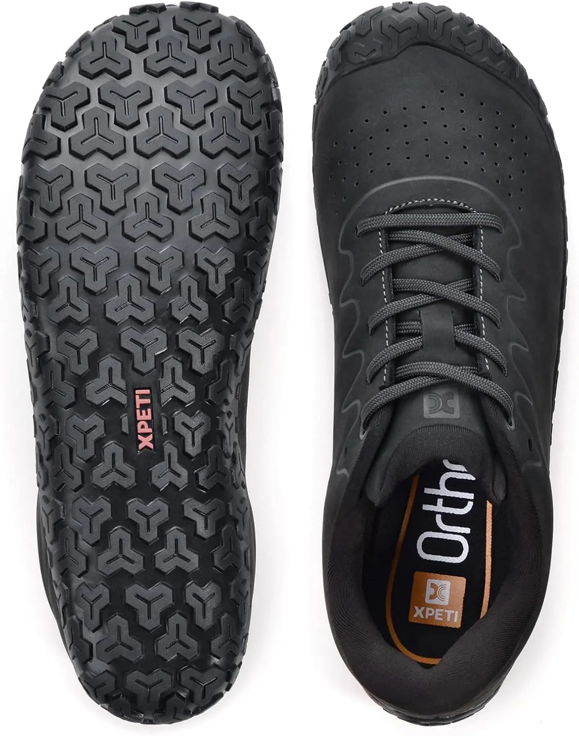 XPETI Men’s Zen Leather Barefoot Shoes