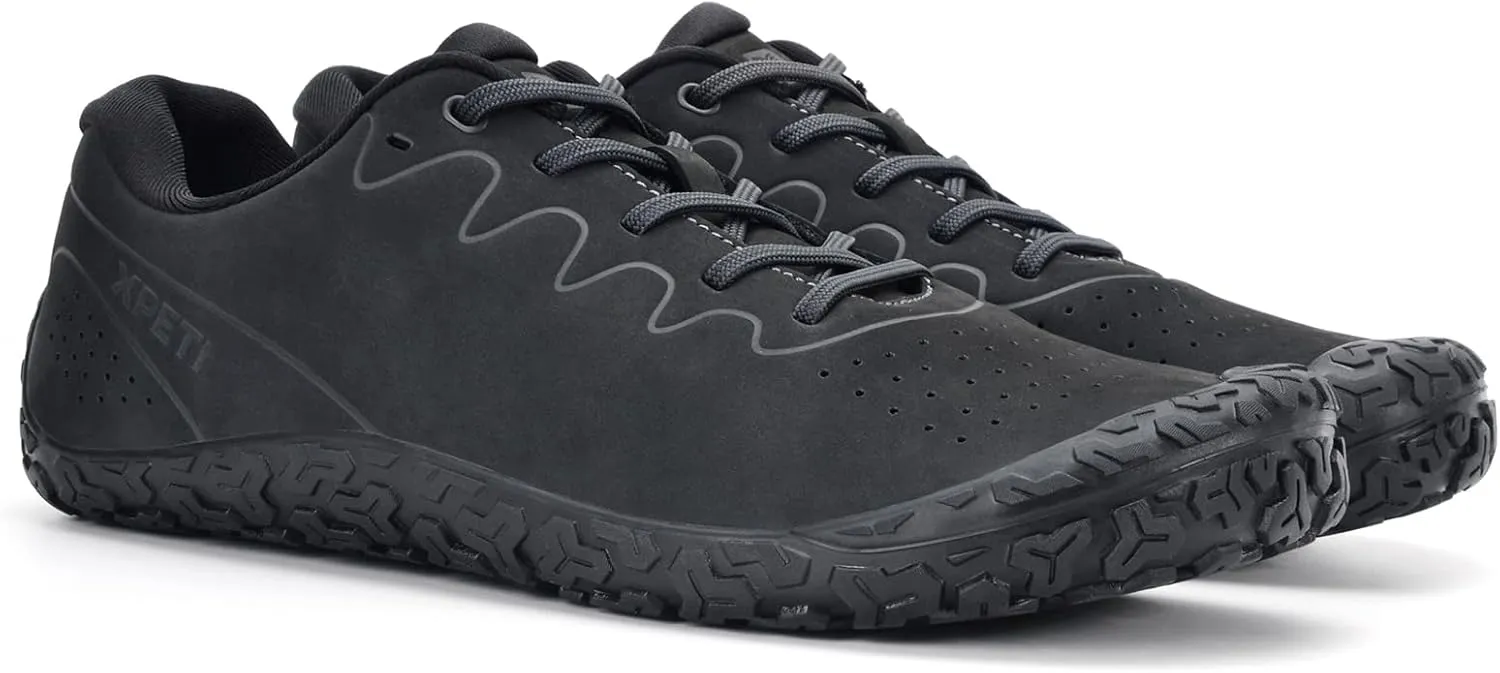 XPETI Men’s Zen Leather Barefoot Shoes